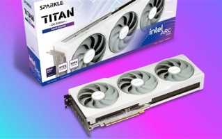 撼与发布首款全白色Intel锐炫B580显卡：白的不止是散热器