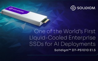 Solidigm全球首推液冷企业级SSD：读取最高达14.5GB/s