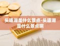 头道湖是什么景点-头道湖是什么景点啊