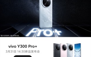 轻薄机身塞进7300mAh电池！vivo Y300 Pro+开启预约：3月31日发布