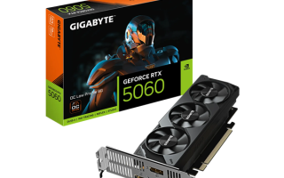 RTX 50系列首款！技嘉发布RTX 5060 OC三风扇半高显卡
