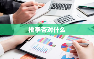 桃李杏对什么