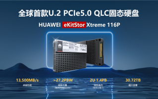 华为发布全新SSD：单盘容量达61.44TB 没HDD什么事了