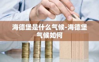 海德堡是什么气候-海德堡气候如何