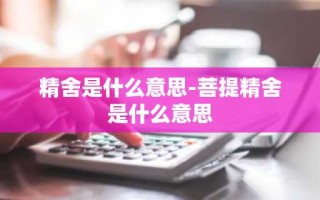精舍是什么意思-菩提精舍是什么意思