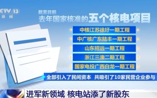 核电站、高铁有了新股东！民营企业挺进新领域