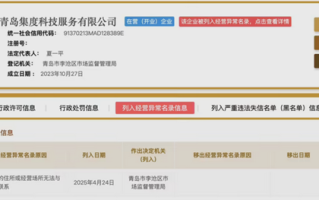 极越CEO夏一平名下两家公司被列入经营异常