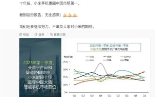 雷军：十年后小米手机重回中国第一！无比感慨