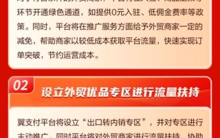 中国电信翼支付实施三大举措，助力外贸企业开拓国内市场