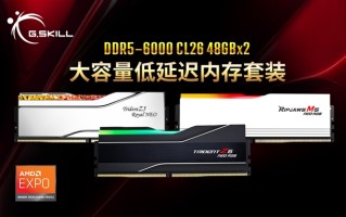 大容量低延迟！芝奇首发DDR5-6000 CL26 96GB内存套装