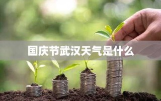 国庆节武汉天气是什么