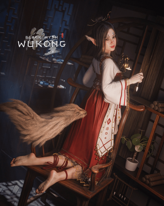 《黑神话：悟空》最新版本角色升级 美女狐狸造型绝了-第1张图片-芙蓉之城