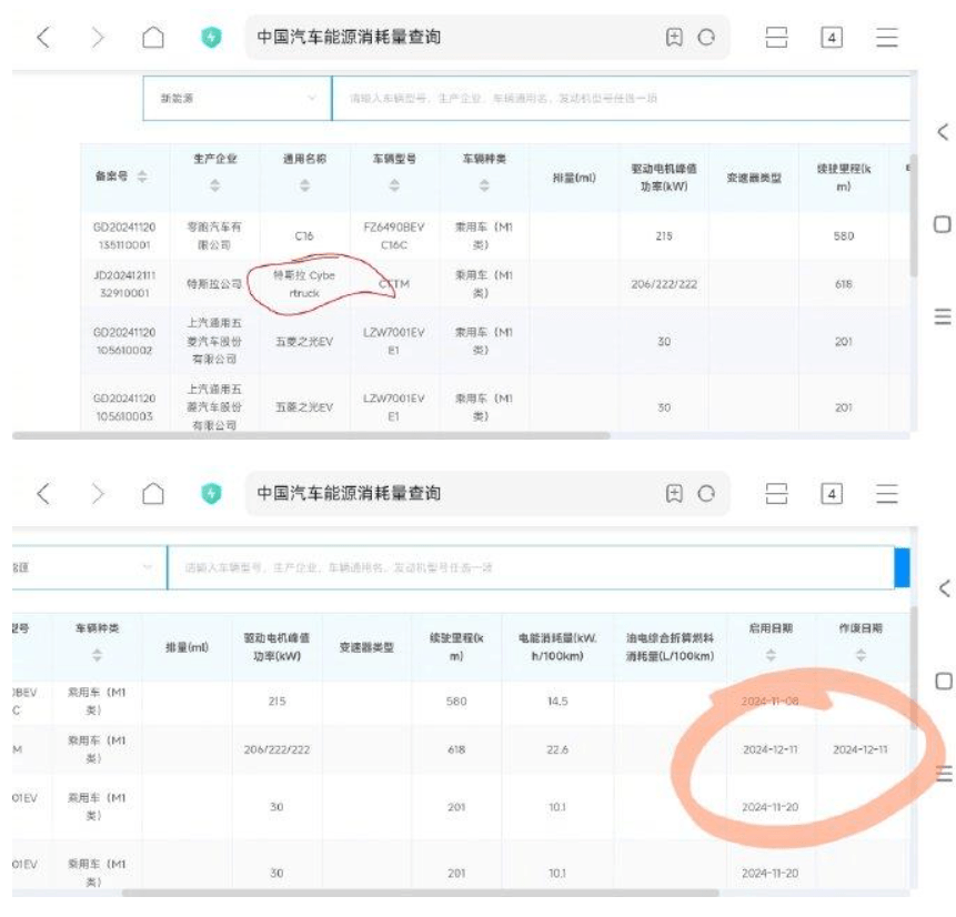 特斯拉Cybertruck当天申报就作废-第1张图片-芙蓉之城