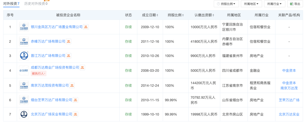 险资频繁接手：王健林已向新华保险转让7家万达广场-第1张图片-芙蓉之城