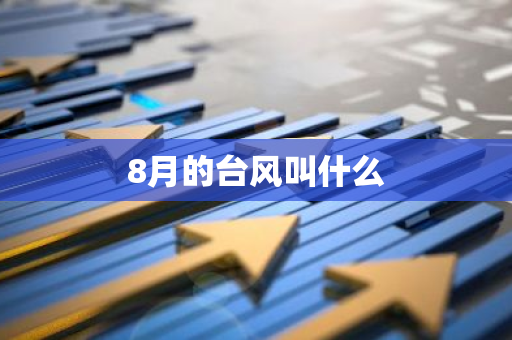 8月的台风叫什么-第1张图片-芙蓉之城