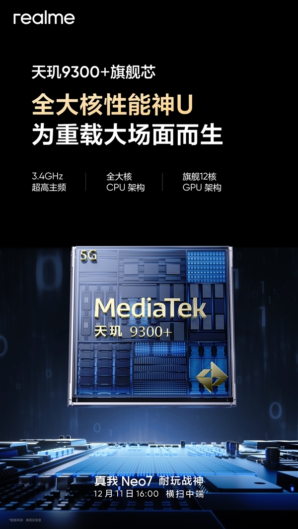 7000mAh续航巨无霸！真我Neo7星舰版真机首曝-第3张图片-芙蓉之城