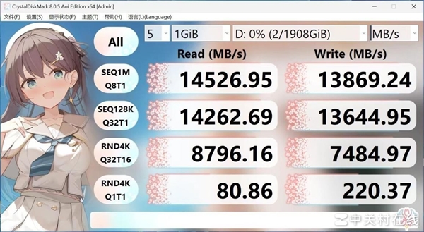 致态TiPro9000固态硬盘上手：满血PCIe 5.0破局者-第11张图片-芙蓉之城