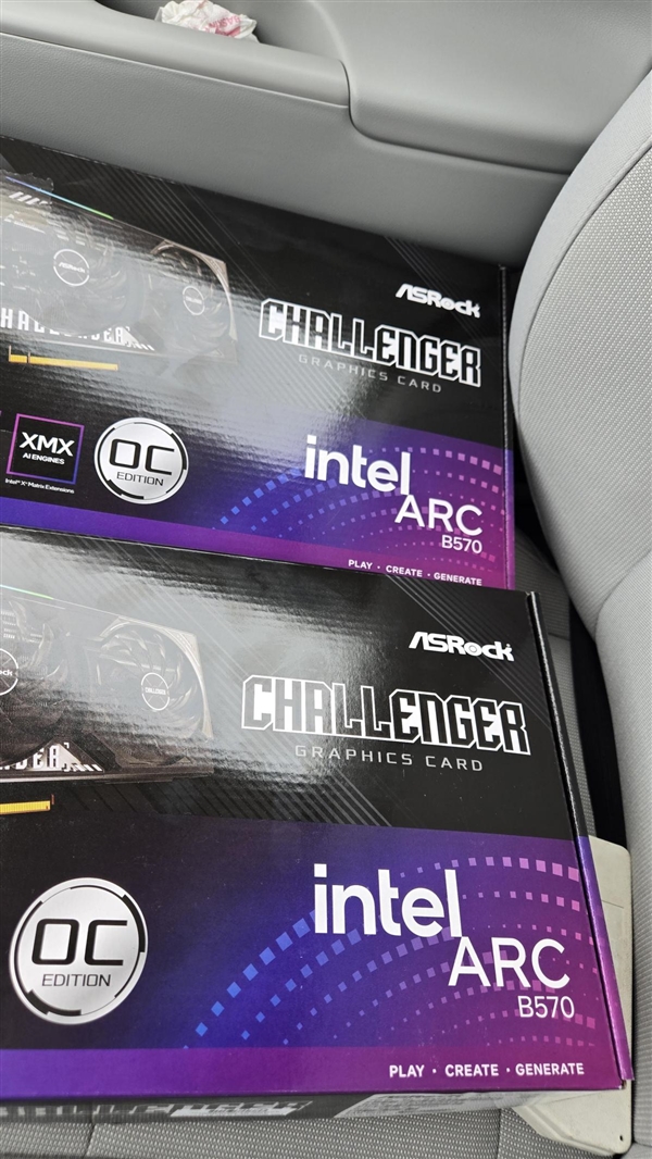 正式发布还有4天：用户竟提前买到两块Intel Arc 570显卡！-第1张图片-芙蓉之城