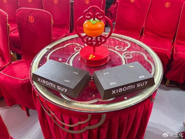 小米SU7车模被拿走 碳纤维后视镜设计太诱人！-第1张图片-芙蓉之城