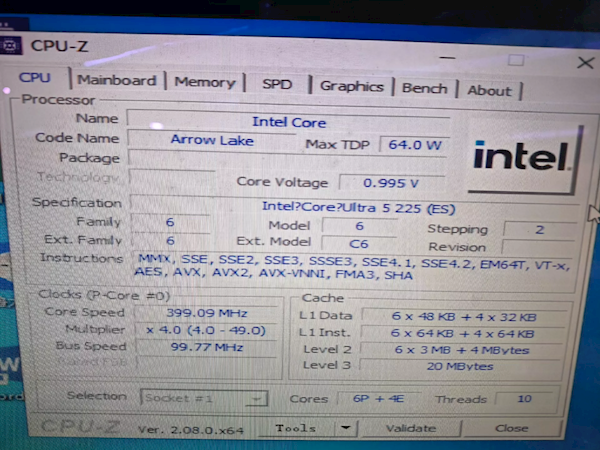 全球首发 还特供！Intel酷睿Ultra 200S新品大量现身中国-第14张图片-芙蓉之城