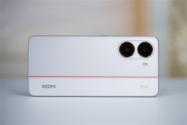 红色腰线太吸睛！REDMI Turbo 4祥云白图赏-第10张图片-芙蓉之城
