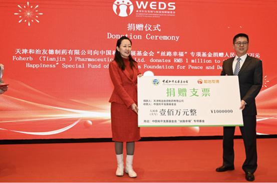 和治友德参加亚非妇促会2025新年招待会并向“丝路幸福”专项基金再次捐赠100万元-第3张图片-芙蓉之城
