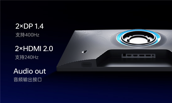 雷神发布24.5英寸显示器CF25F400L：原生360Hz刷新率 超频可达400Hz-第2张图片-芙蓉之城