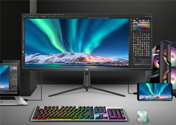 泰坦军团推出新款40寸显示器：144Hz IPS屏首发1939元-第2张图片-芙蓉之城