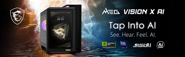 微星幻影二代RTX 5080游戏主机正式发布！机身自带13英寸触控屏-第1张图片-芙蓉之城