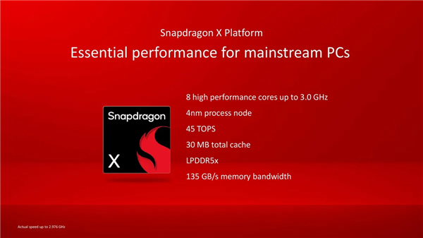 Arm PC杀到600美元价位！高通发布8核骁龙X芯片：最高3GHz-第9张图片-芙蓉之城