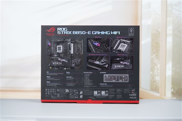 5个M.2接口！华硕ROG STRIX B850-E GAMING WIFI主板图赏-第31张图片-芙蓉之城