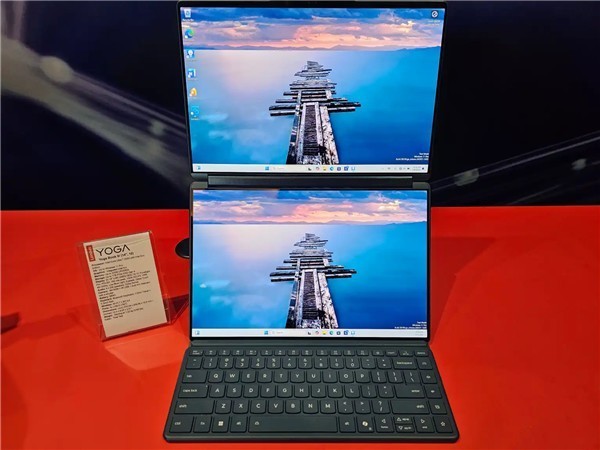 联想发布新款YOGA Book 9i笔记本，双14寸120Hz OLED屏幕-第2张图片-芙蓉之城