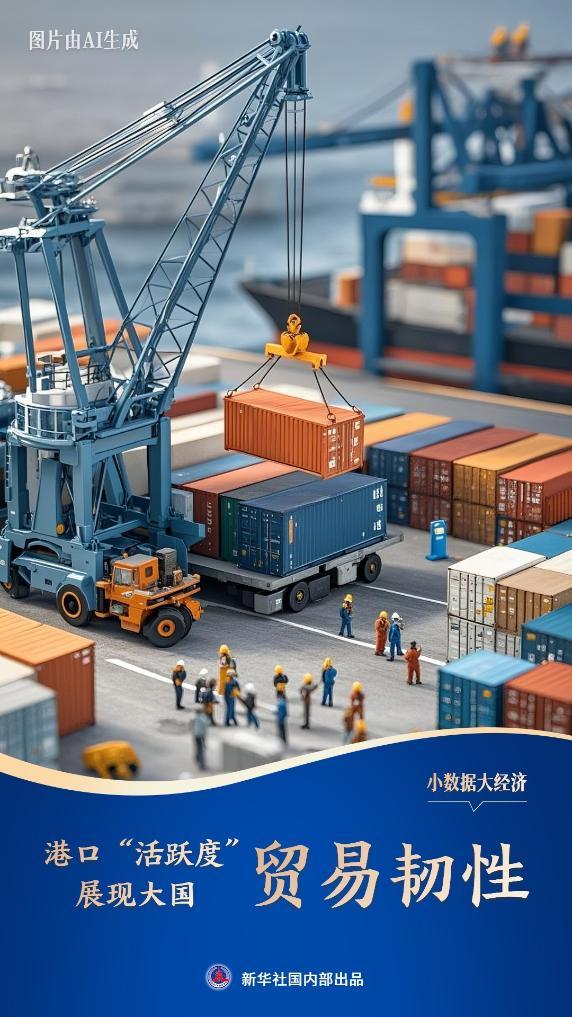 财经聚焦·小数据大经济丨港口“活跃度”展现大国贸易韧性-第1张图片-芙蓉之城 财经聚焦·小数据大经济丨港口“活跃度”展现大国贸易韧性-第1张图片-芙蓉之城