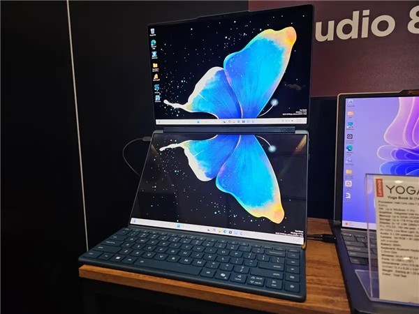 联想发布新款YOGA Book 9i笔记本，双14寸120Hz OLED屏幕-第1张图片-芙蓉之城