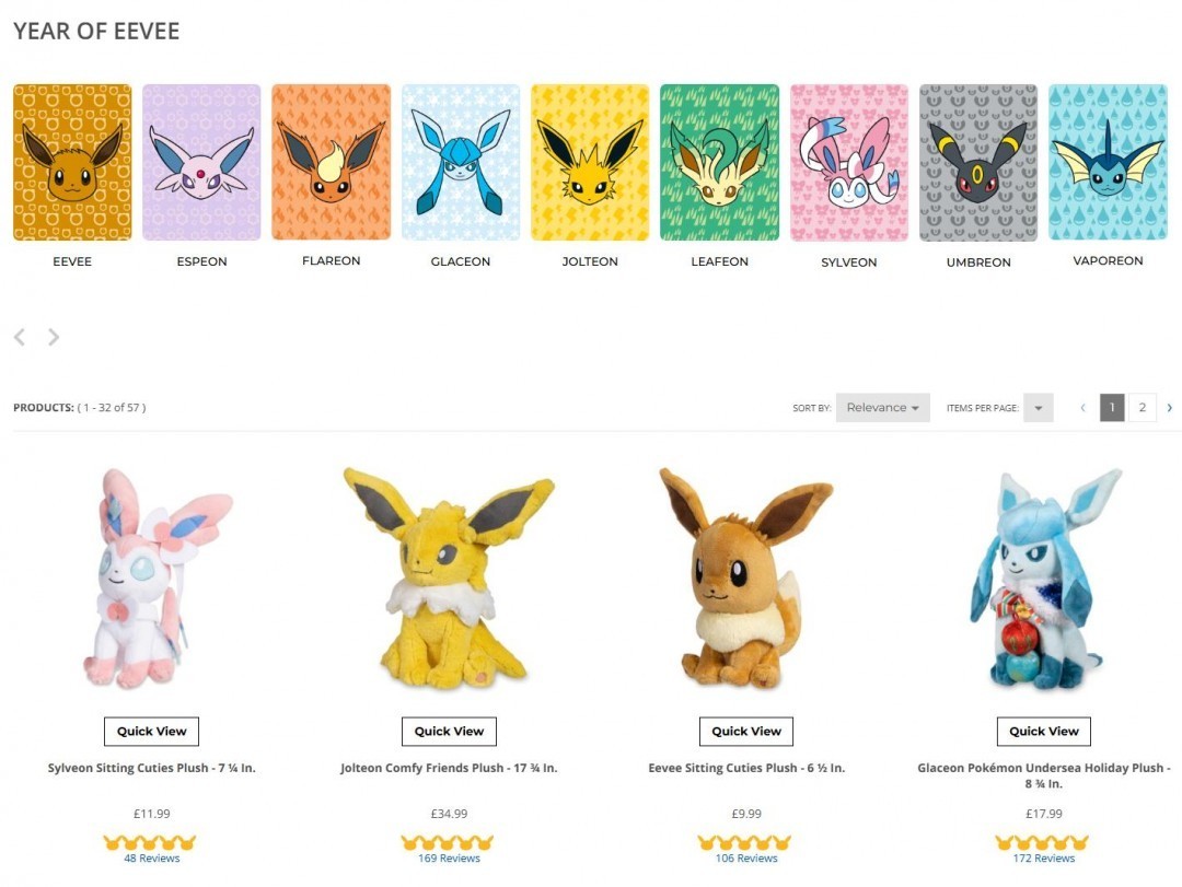 宝可梦将推主题“伊布年” Pokemon Center上架相关商品-第1张图片-芙蓉之城