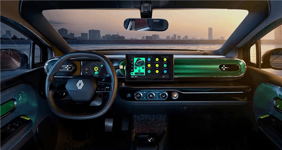 个性十足 雷诺Twingo E-Tech内饰官图发布-第1张图片-芙蓉之城 个性十足 雷诺Twingo E-Tech内饰官图发布-第1张图片-芙蓉之城