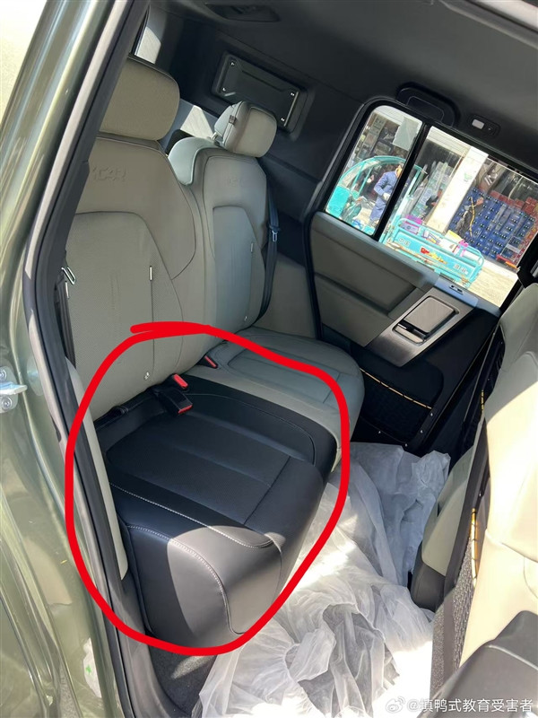 提一周才发现 曝iCar V23后排坐垫颜色装错：车主戏绝版-第1张图片-芙蓉之城