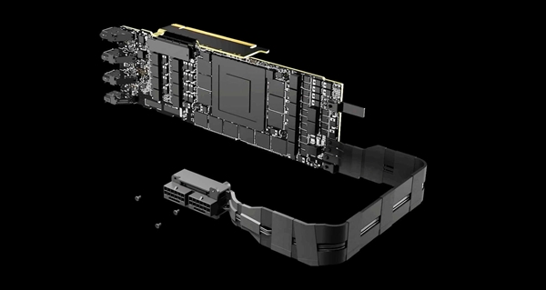 PCB转了90度！NVIDIA首次公开四插槽、三风扇的RTX 4090-第4张图片-芙蓉之城