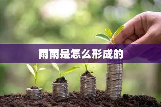 雨雨是怎么形成的-第1张图片-芙蓉之城