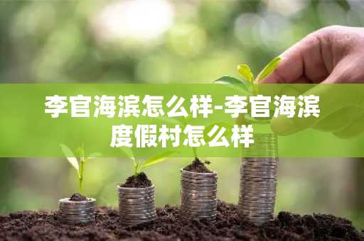 李官海滨怎么样-李官海滨度假村怎么样-第1张图片-芙蓉之城