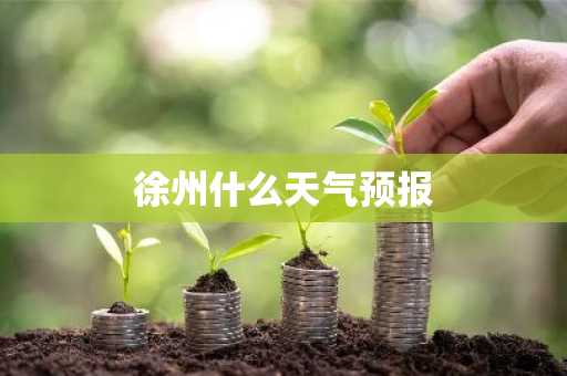 徐州什么天气预报-第1张图片-芙蓉之城