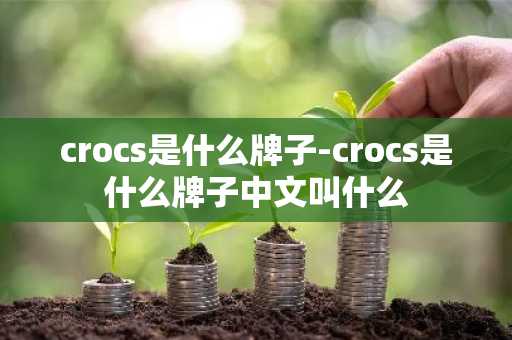 crocs是什么牌子-crocs是什么牌子中文叫什么-第1张图片-芙蓉之城