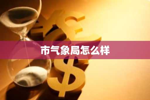 市气象局怎么样-第1张图片-芙蓉之城