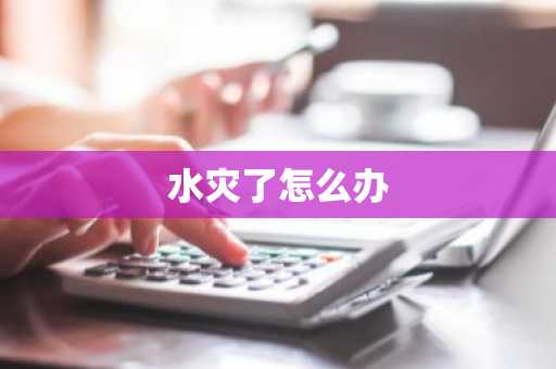 水灾了怎么办-第1张图片-芙蓉之城