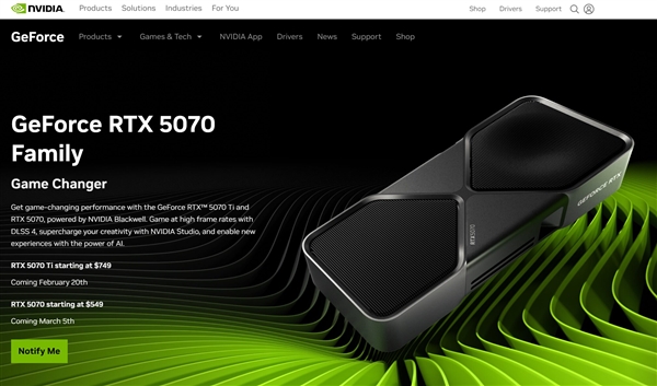 中端显卡大战！AMD、NVIDIA同日官宣：RX 9000对决RTX 5070谁更香-第1张图片-芙蓉之城