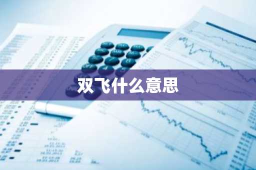 双飞什么意思-第1张图片-芙蓉之城