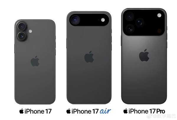 苹果设计大改版：iPhone 17 Air确认横向条形后摄 机身仅5.5mm-第3张图片-芙蓉之城