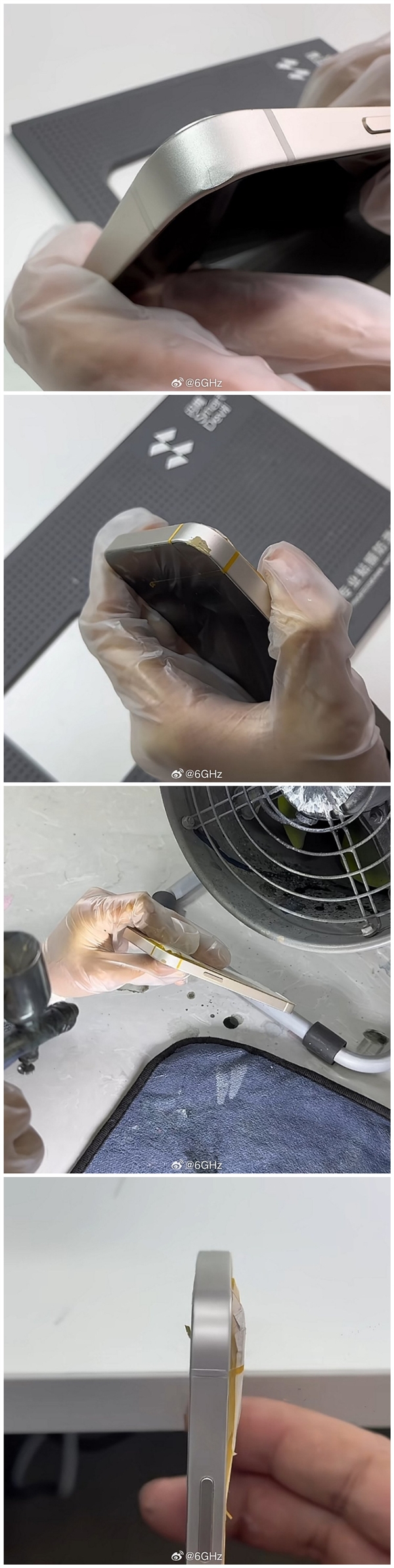 华强北整活！iPhone边框磕碰被修复 网友直呼离谱-第4张图片-芙蓉之城