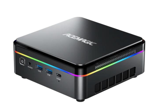 阿迈奇推出F3A AI 370迷你主机：锐龙AI 9 HX 370、配备RGB灯环-第2张图片-芙蓉之城
