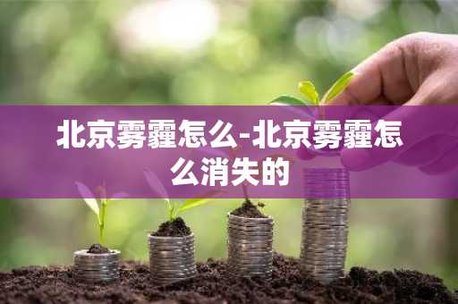 北京雾霾怎么-北京雾霾怎么消失的-第1张图片-芙蓉之城